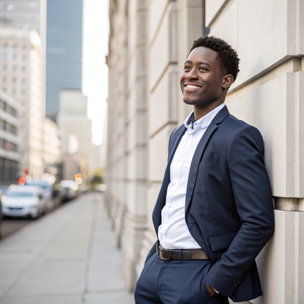 Studio portrait sample